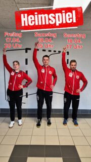 🔥 LETZTER HEIMSPIELTAG 🔥
Die Festung ruft 🏰 und wir brauchen EUCH! ❤️
Spannung, Emotionen und echter Handball-Kampf, dazu Specials, gute Stimmung und alles, was einen perfekten Heimspieltag ausmacht! 🙌
Jetzt heißt es: gemeinsam laut sein, gemeinsam kämpfen, gemeinsam feiern!
Kommt in die Halle und macht die Festung wieder zur uneinnehmbaren Bastion! 💪
📣 Seid dabei. Unterstützt uns. Gebt alles von den Rängen!
#amateurhandball #turnerschaftmühlburg #handballreels #supportyourteam #FestungCBH